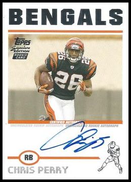 2004 Topps Signature 76 Chris Perry